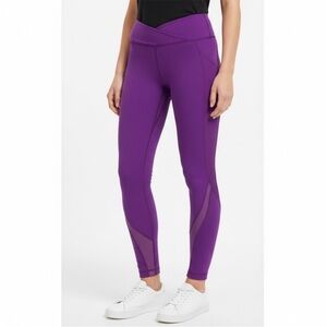 lululemon athletica Violet High-Rise Mesh-Accent Leggings